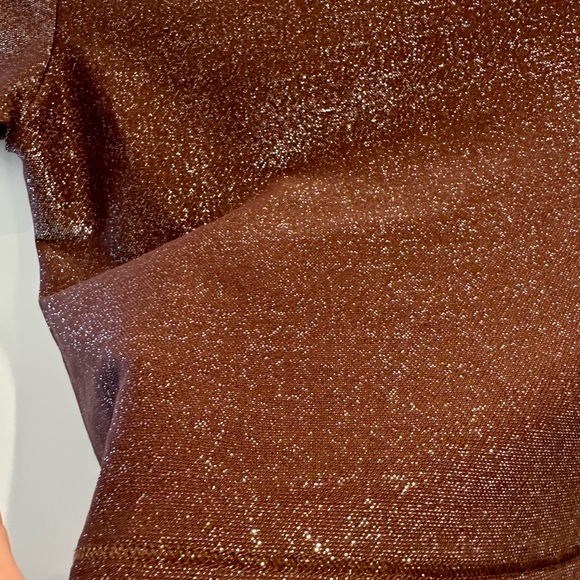 SKIMS SHIMMER CROPPED T-SHIRT - Picture 4 of 6